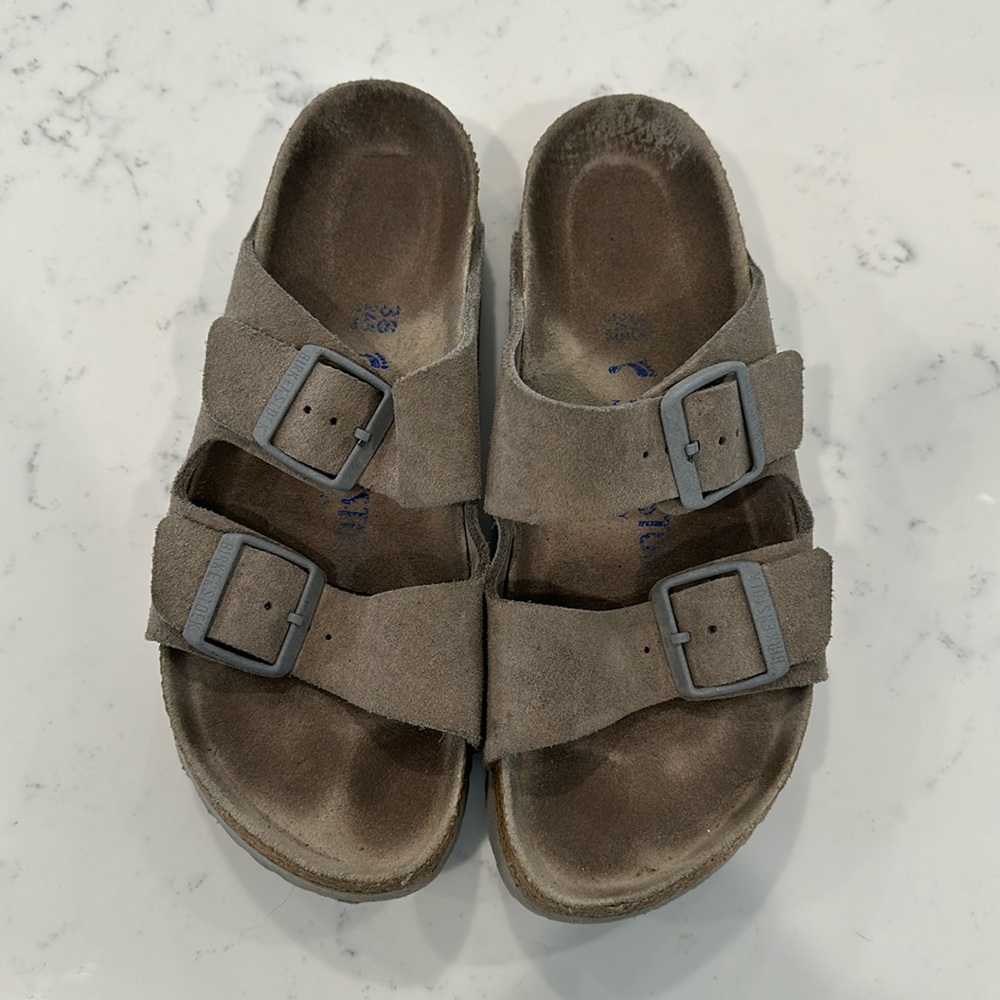 Birkenstock Arizona Stone Coin Narrow 38